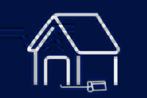 Portable generator powering house during outages