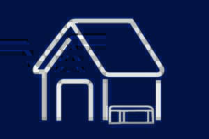 Whole home generator powers house during power outages